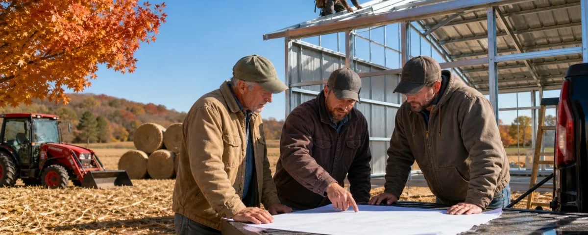 How to Use Steel Building Structures for Rural Fall Projects