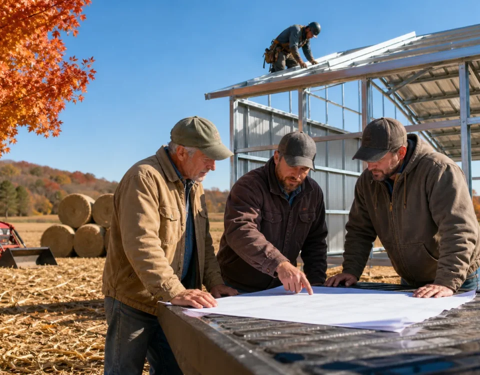 How to Use Steel Building Structures for Rural Fall Projects